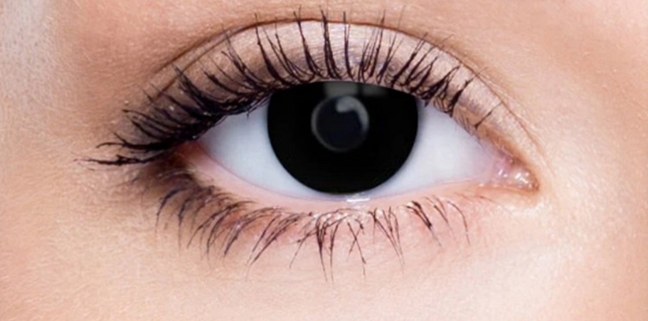 How to Wear Mini Black 17mm Contact Lenses